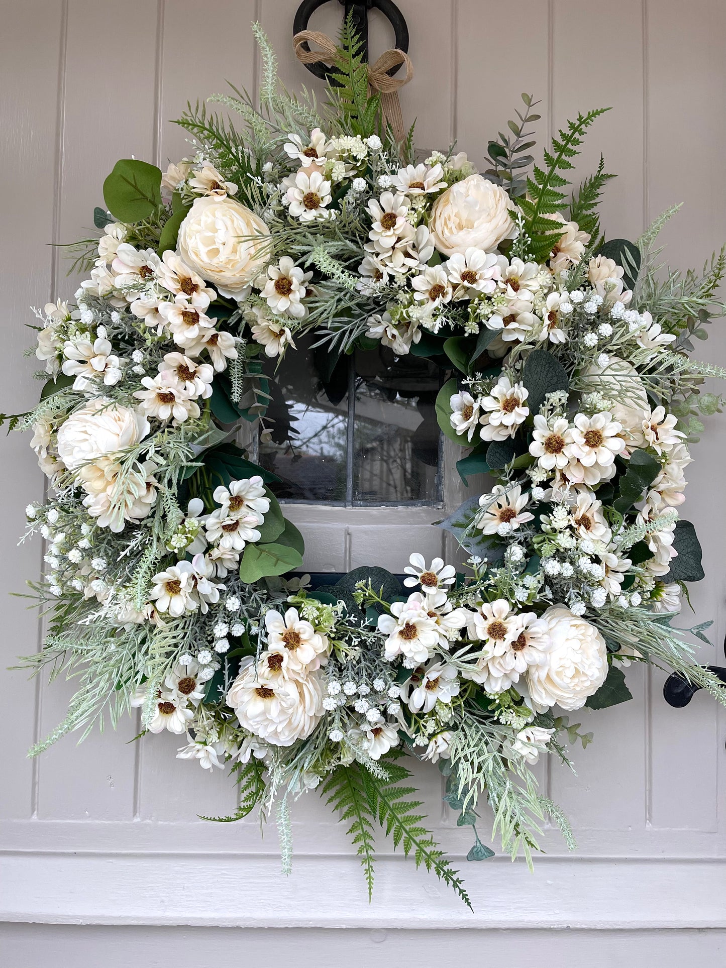 “LACEY” faux wreath (FREE P&P)