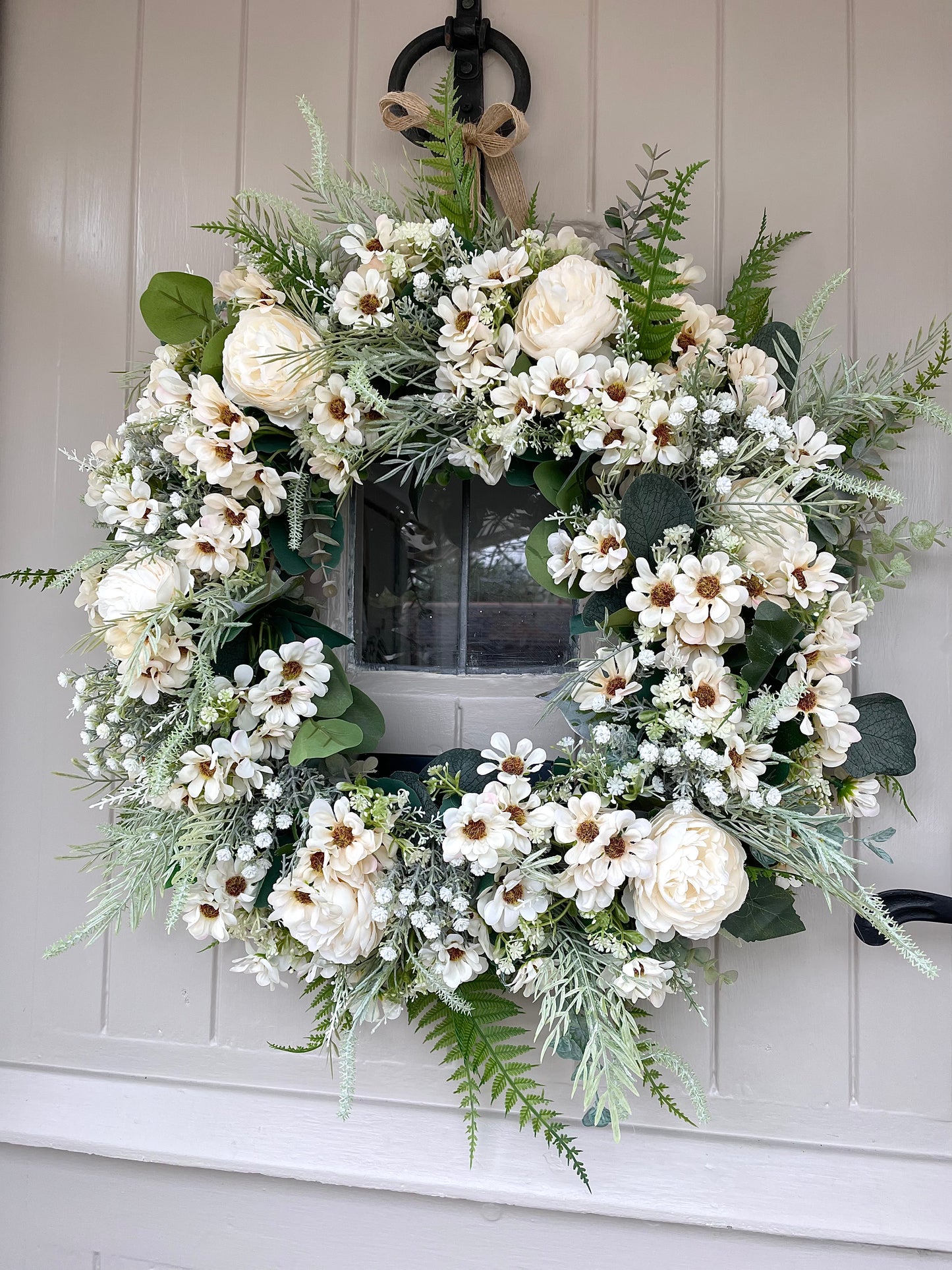 “LACEY” faux wreath (FREE P&P)