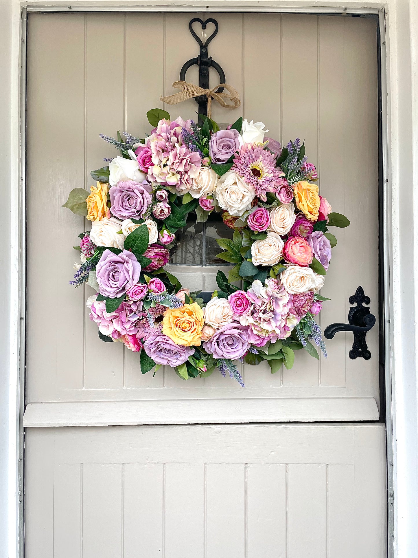 “FIFFI” artificial wreath (FREE P&P)
