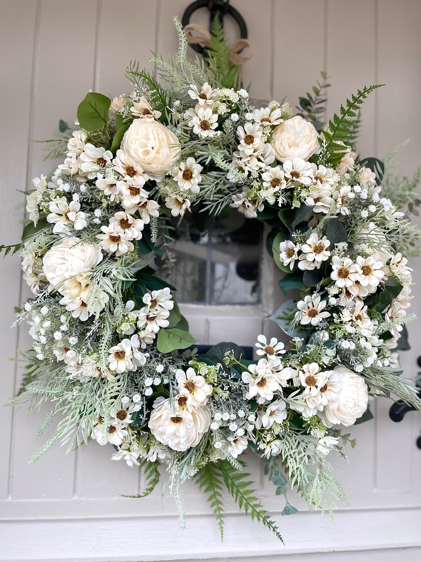 “LACEY” faux wreath (FREE P&P)