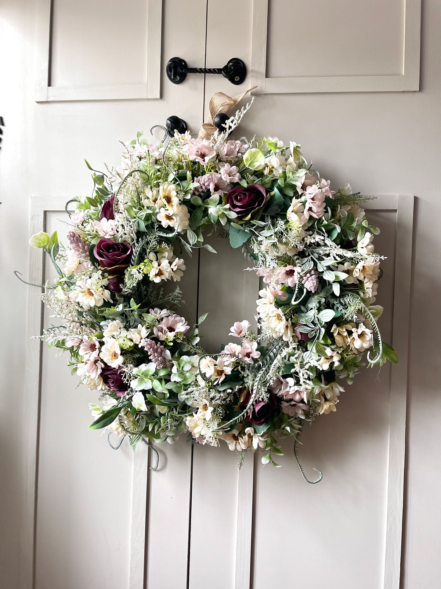 “HETTY” faux wreath