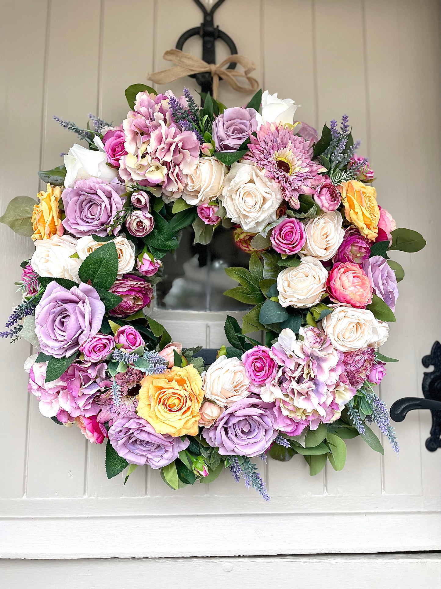 “FIFFI” artificial wreath (FREE P&P)