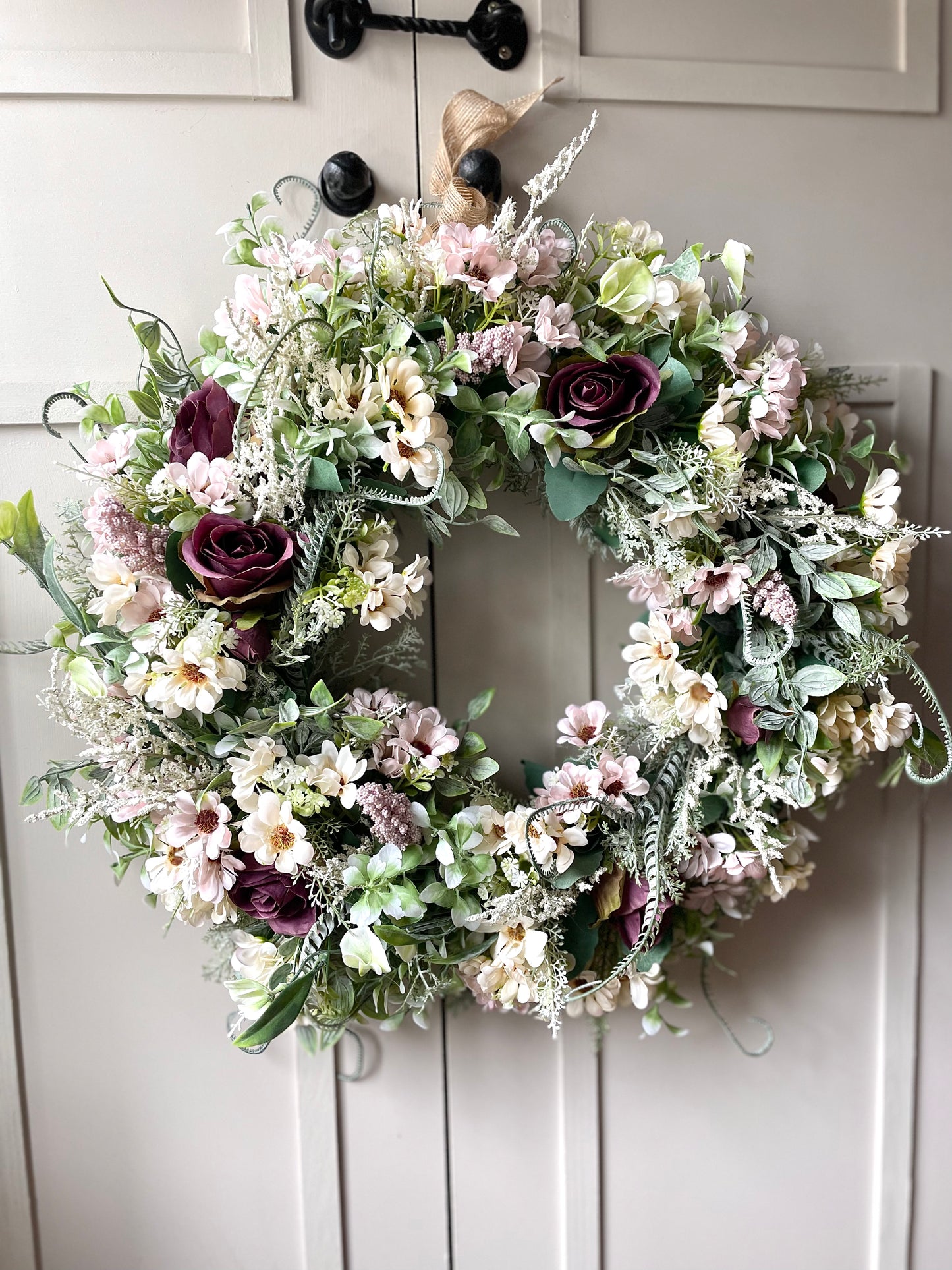 “HETTY” faux wreath