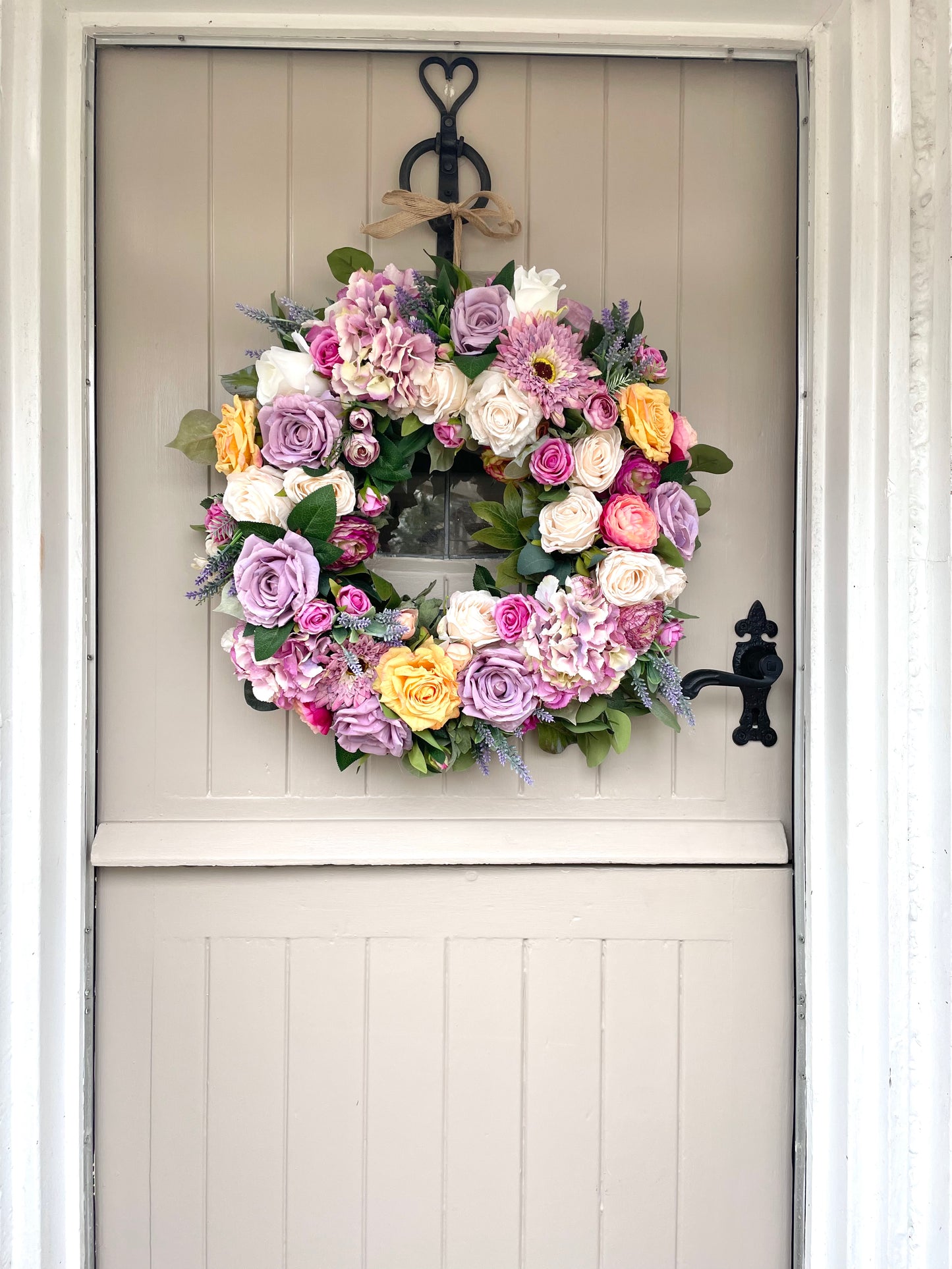 “FIFFI” artificial wreath (FREE P&P)