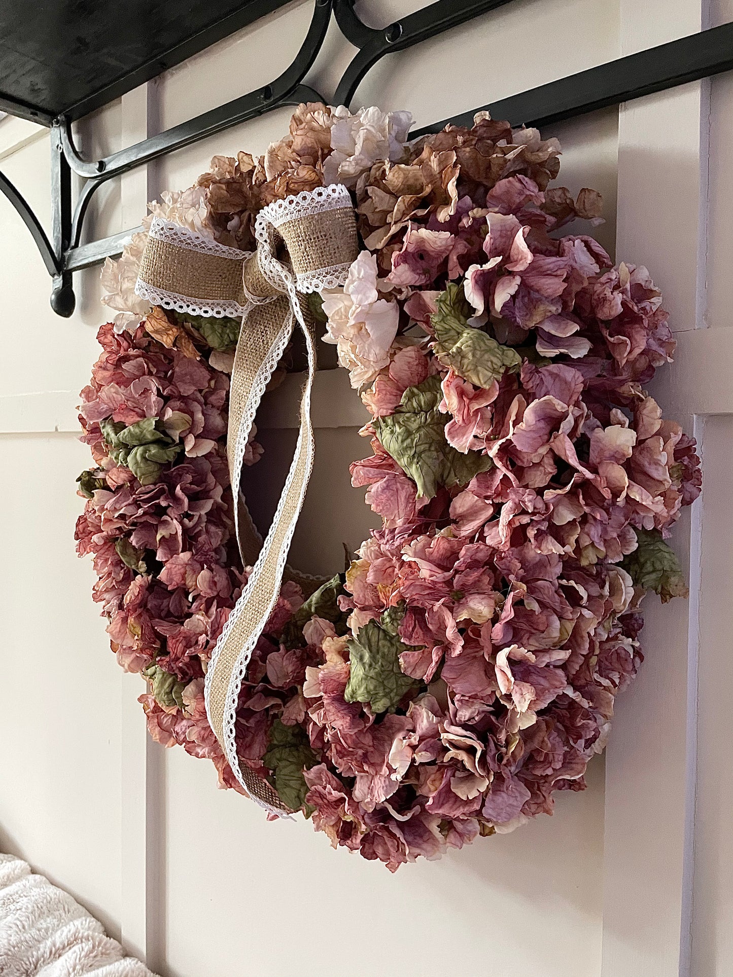 Country “Clarence” faux wreath
