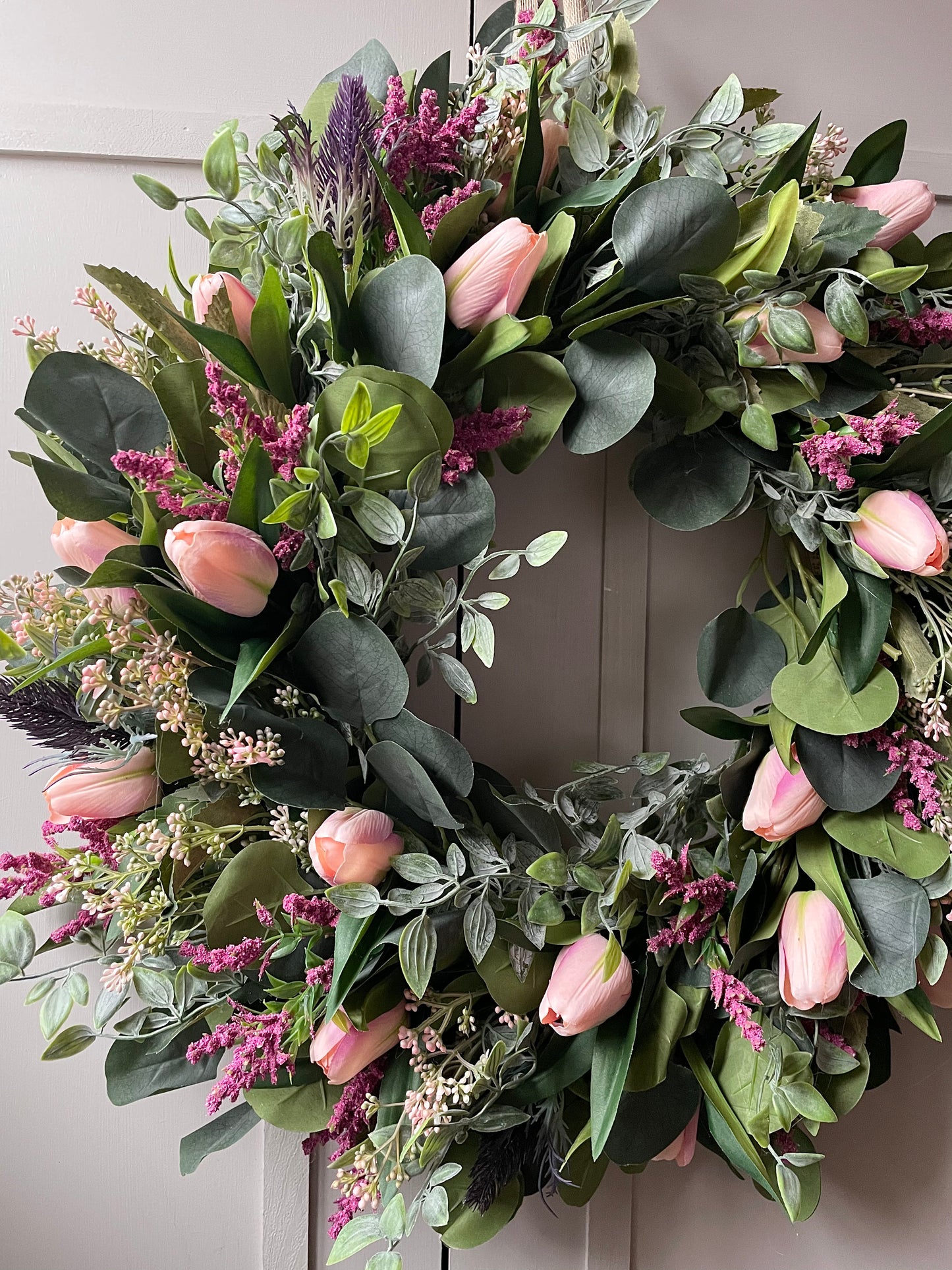 “Best selling “GEORGIE” faux wreath (FREE P&P)
