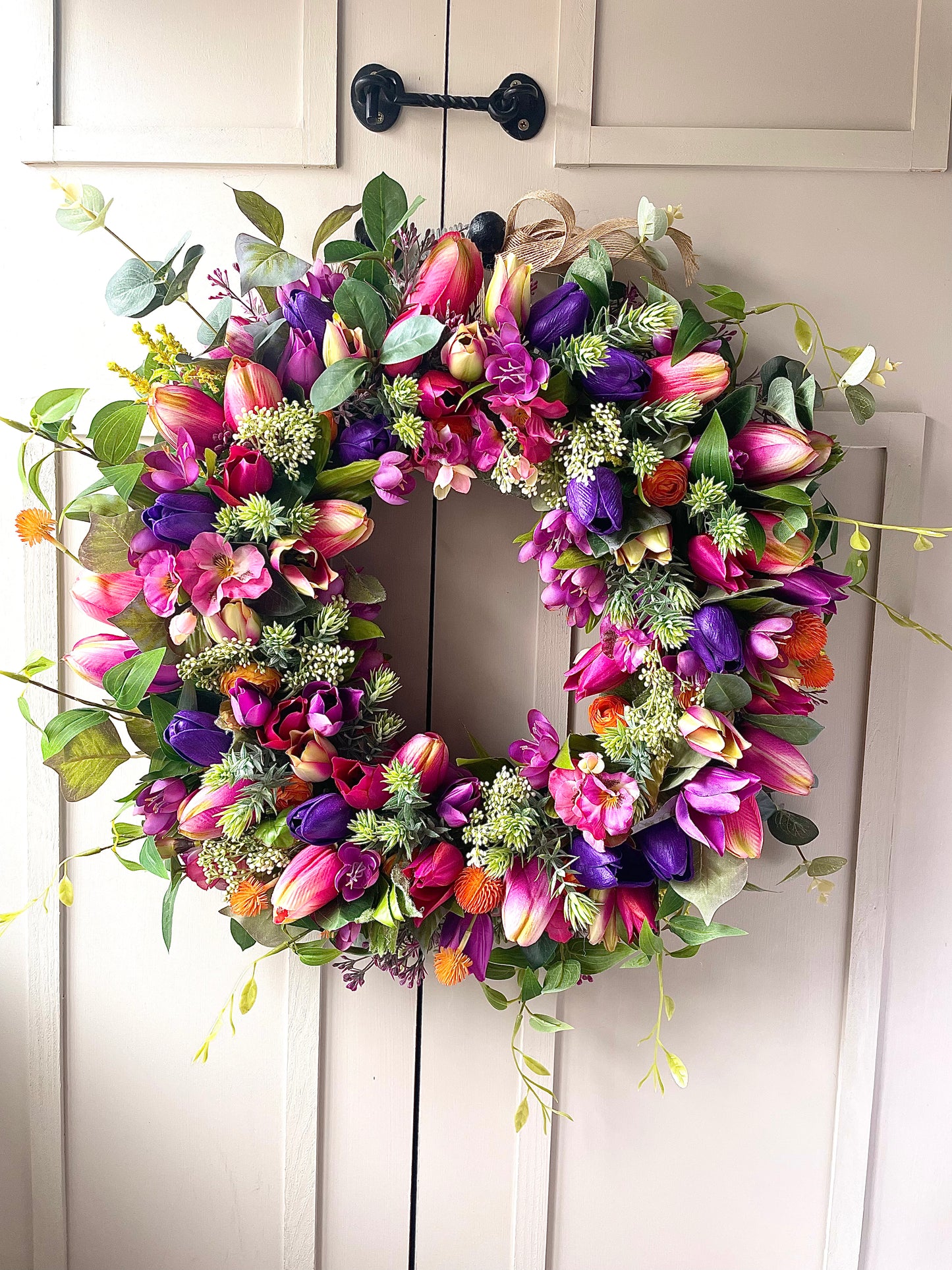 “ELEANOR” faux wreath (FREE P&P)