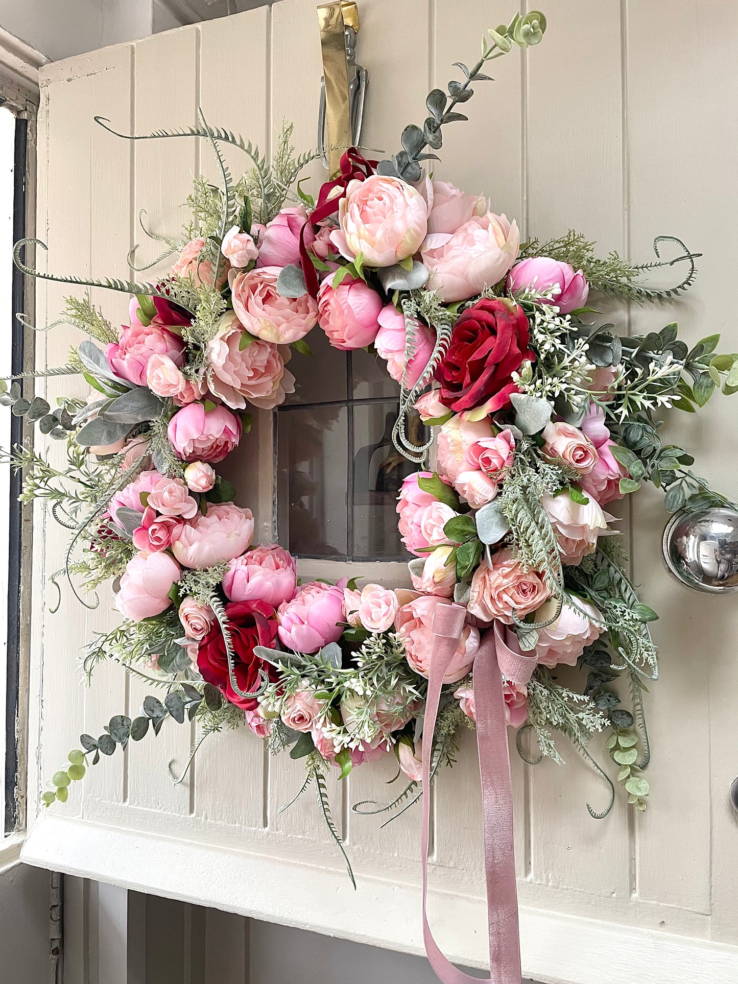 “HOPE” faux wreath (FREE P&P)
