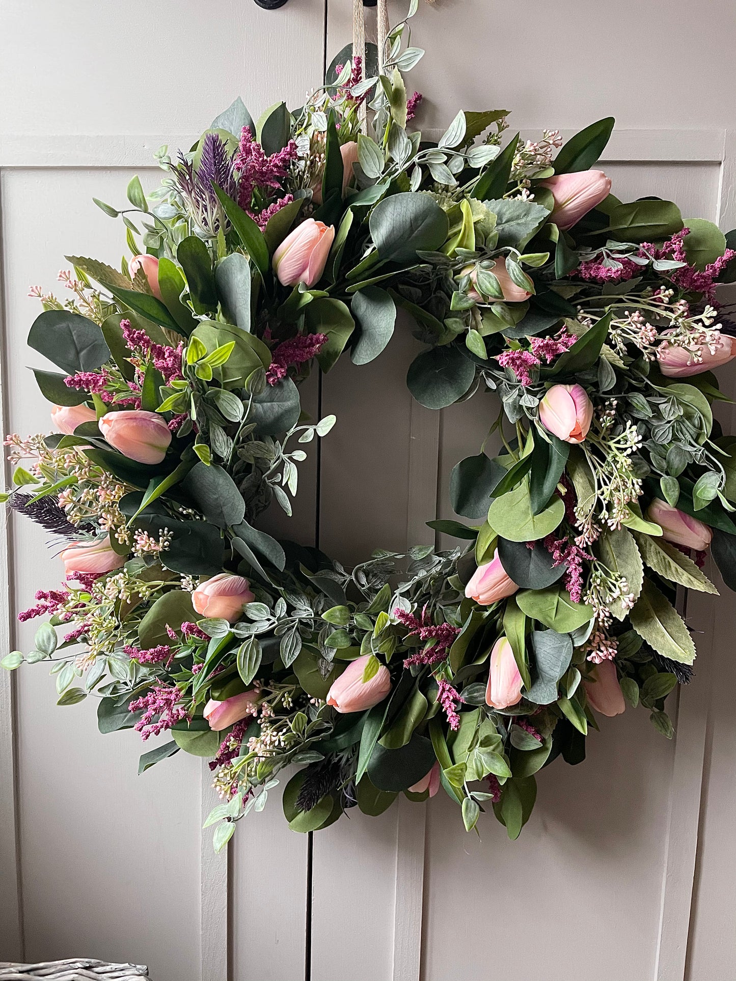 “Best selling “GEORGIE” faux wreath (FREE P&P)