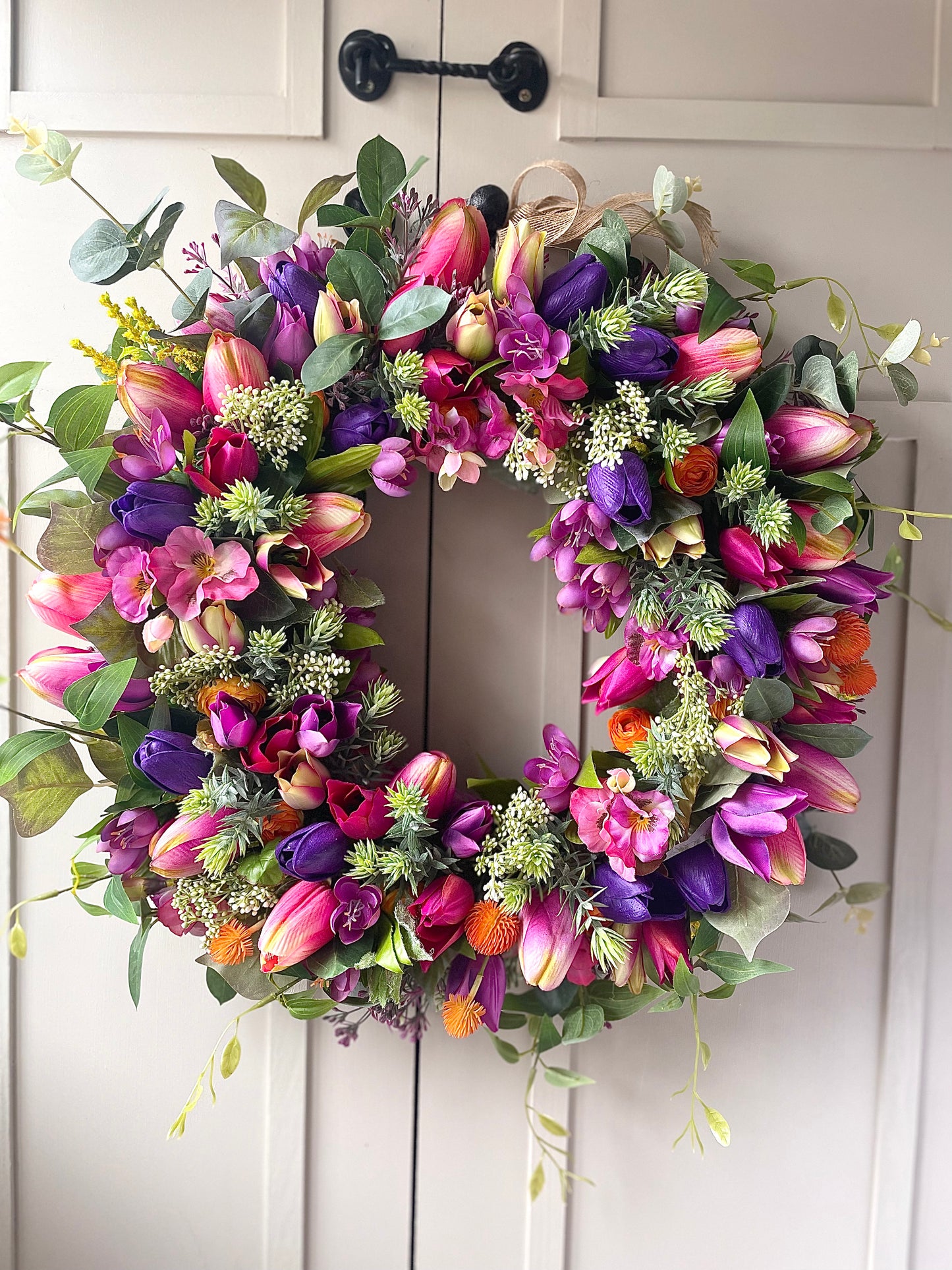 “ELEANOR” faux wreath (FREE P&P)