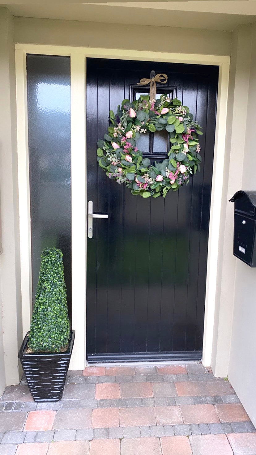 “Best selling “GEORGIE” faux wreath (FREE P&P)