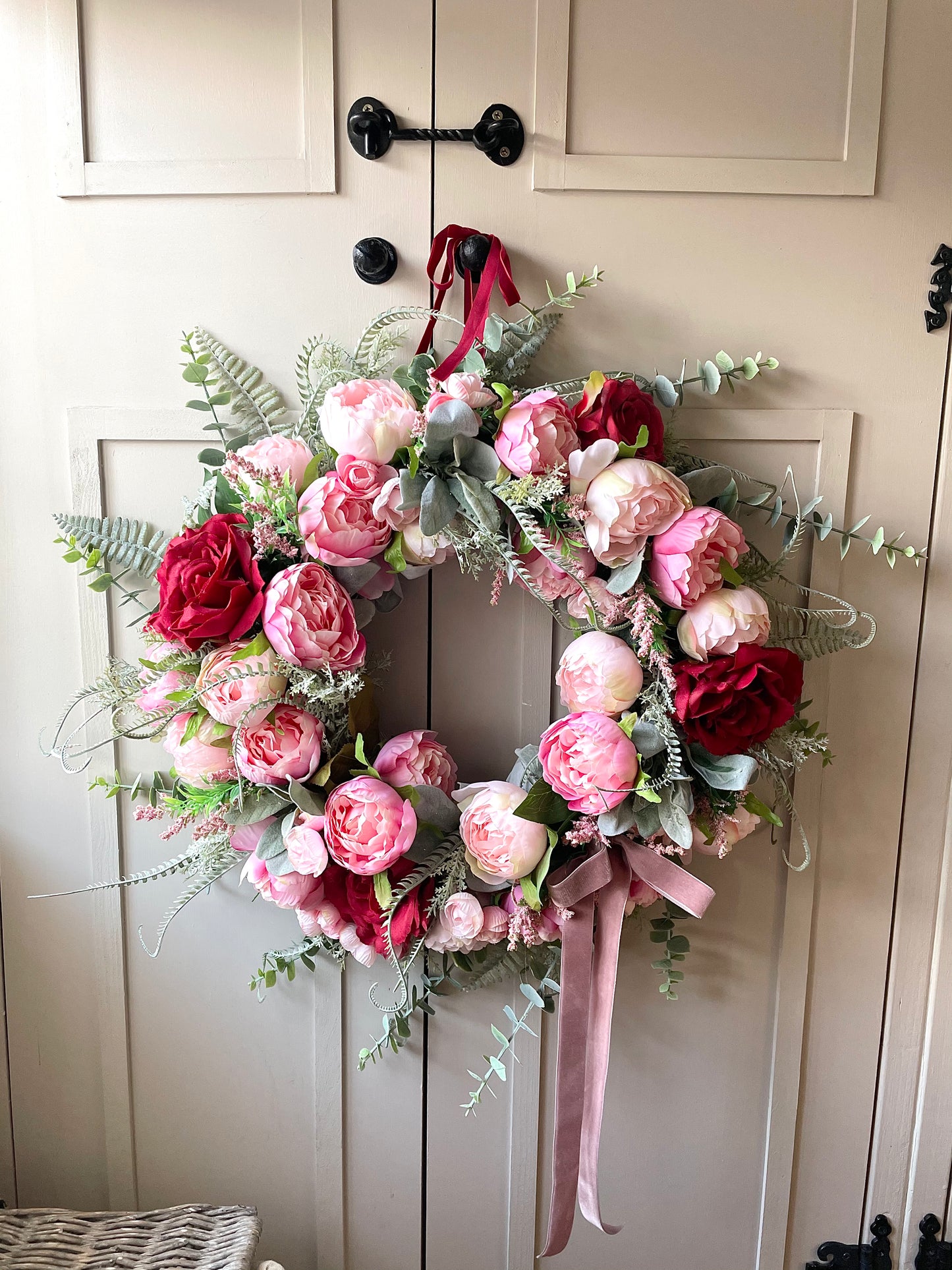 “HOPE” faux wreath (FREE P&P)