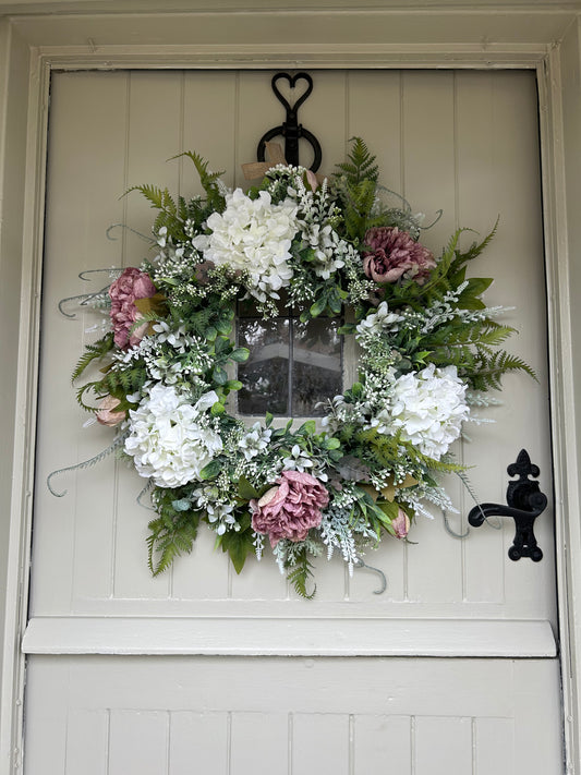“FREDDIE” faux wreath