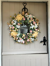 Load image into Gallery viewer, “GRETA” spring/ summer wreath (FREE P&amp;P)
