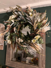 Load image into Gallery viewer, “WINTER CHARM” artificial wreath (FREE P&amp;P)
