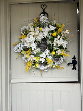 Load image into Gallery viewer, “CELIA” spring faux wreath (FREE P&amp;P
