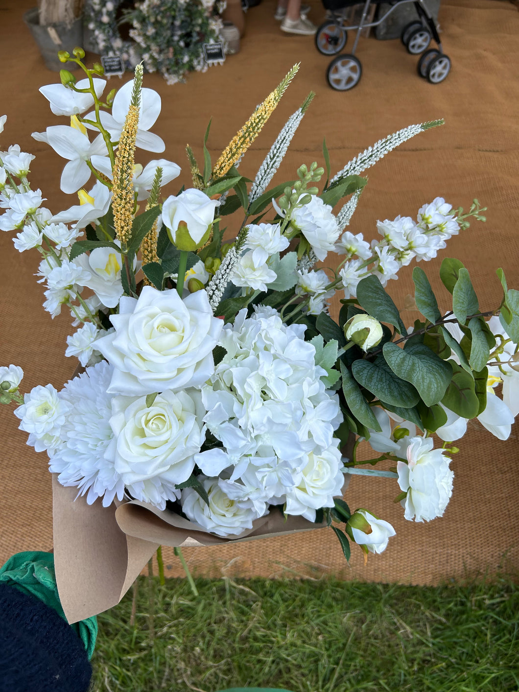 Summer Luxury bouquet ready to post