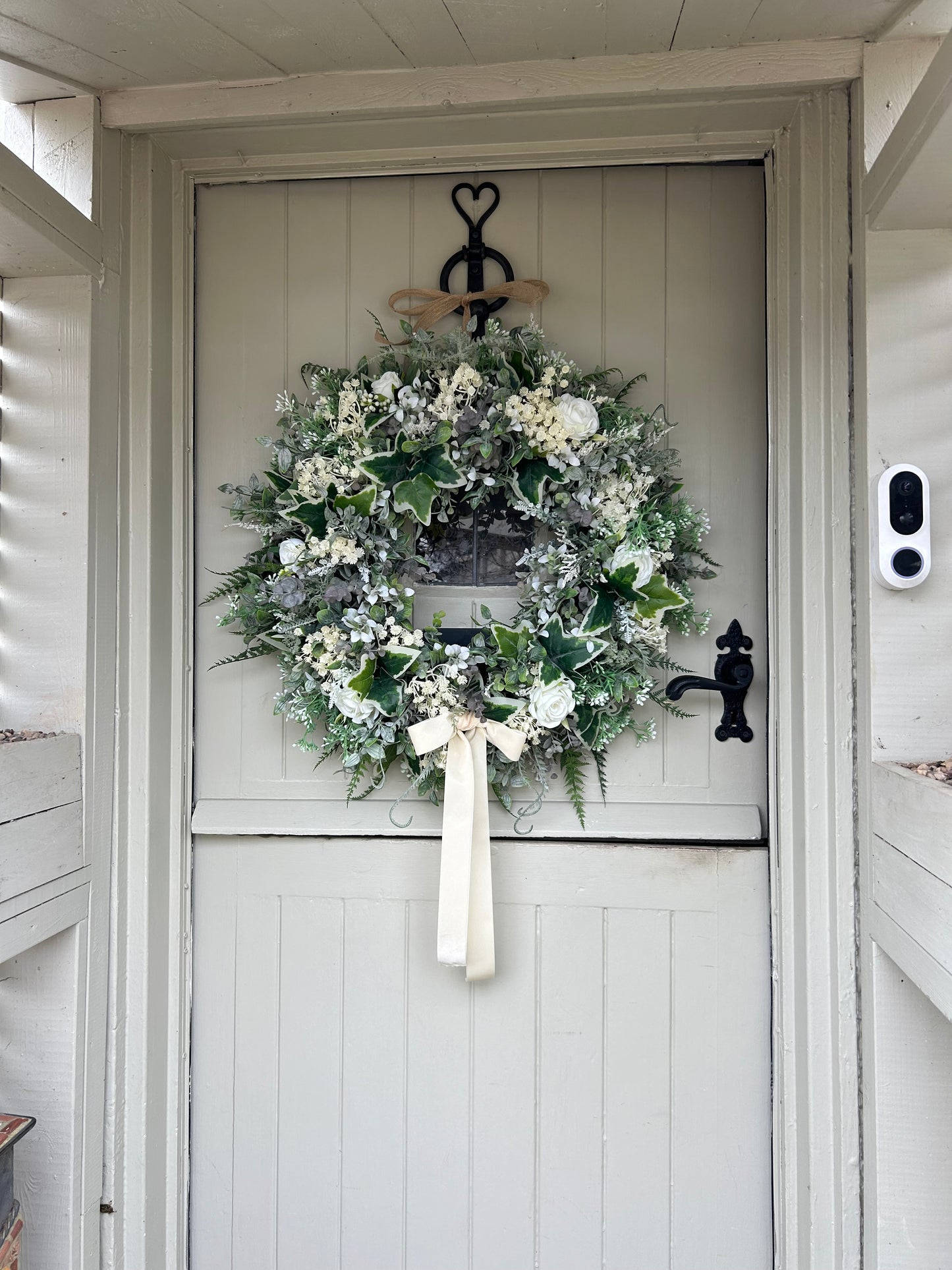 “IVY” all year round faux wreath (FREE P&P