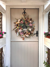 Load image into Gallery viewer, Selling fast / Morning “MOCHA” autumn and winter artificial wreath (Free P&amp;P)
