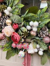 Load image into Gallery viewer, “BARBIE” sweet Christmas wreath (FREE P&amp;P)
