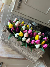 Load image into Gallery viewer, Tulip rustic  (TROUGH FLOWER BOX) FREE P&amp;P
