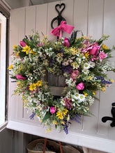 Load image into Gallery viewer, “SALLY” heart faux wreath (free P&amp;P)
