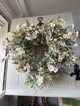 Load image into Gallery viewer, “CATHERINE” heart new for 2025 faux wreath (FREE P&amp;P
