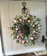 Load image into Gallery viewer, Regal lady spring natural faux wreath (FREE P&amp;P one available
