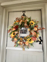 Load image into Gallery viewer, “Milly” autumn artificial wreath (FREE P&amp;P)
