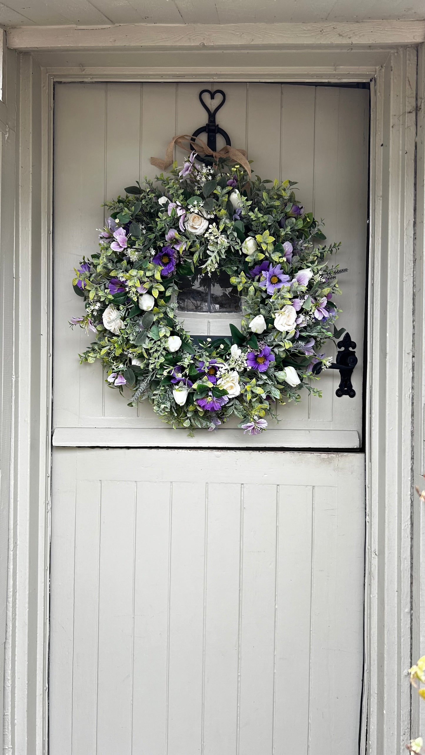 “LAUREN”  artificial wreath (FREE P&P