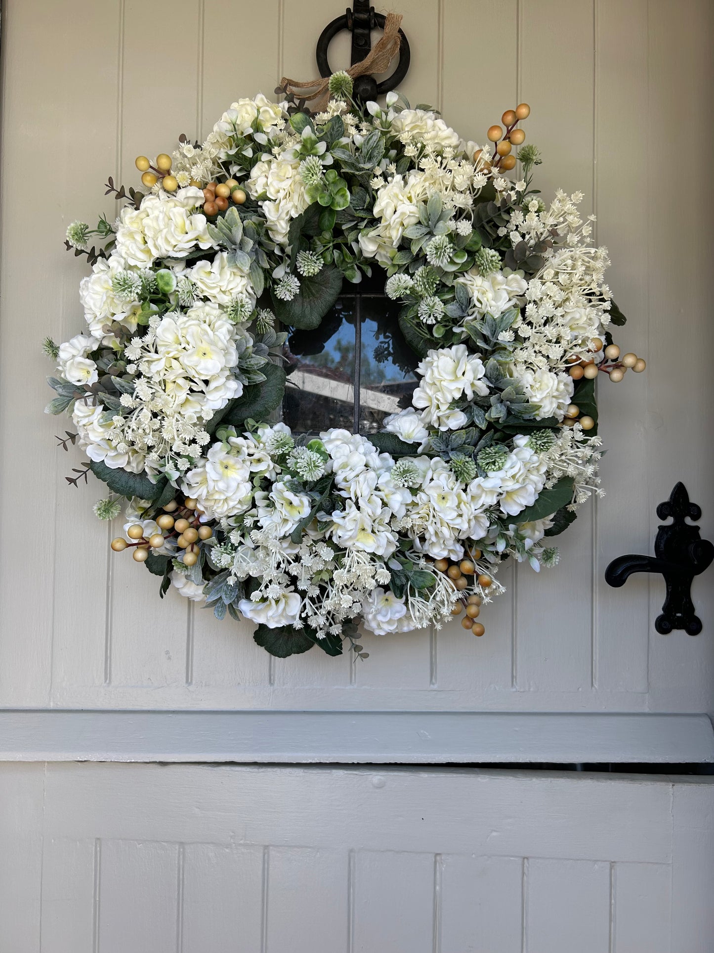 “MANDY” Summer artificial wreath (FREE P&P)