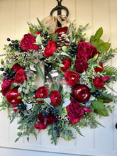 Load image into Gallery viewer, “EVA” autumn artificial wreath (FREE P&amp;P)
