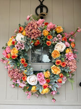 Load image into Gallery viewer, “CHERYL” spring/ summer wreath (FREE P&amp;P)
