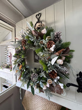 Load image into Gallery viewer, “FENTON” luxury christmas faux wreath (FREE P&amp;P)
