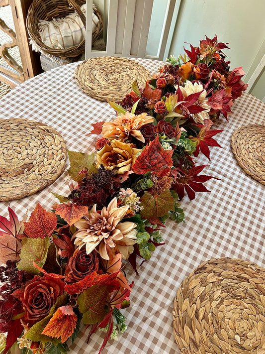 “PIA” autumn garland (optional sizes) FREE P&P