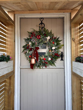 Load image into Gallery viewer, Large “JINGLE BELL” Christmas wreath (FREE P&amp;P) low stock
