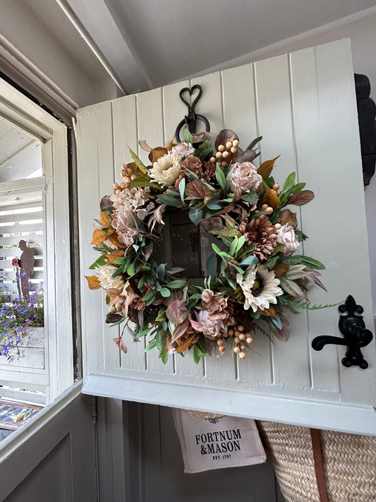 “PHOENIX ” artificial wreath (FREE P&P)