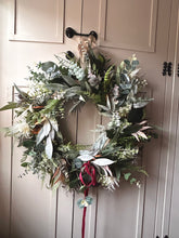 Load image into Gallery viewer, “COTTAGE” faux wreath (FREE P&amp;P)
