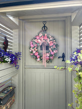 Load image into Gallery viewer, “PAISLEY PEONY” faux wreath free P&amp;P
