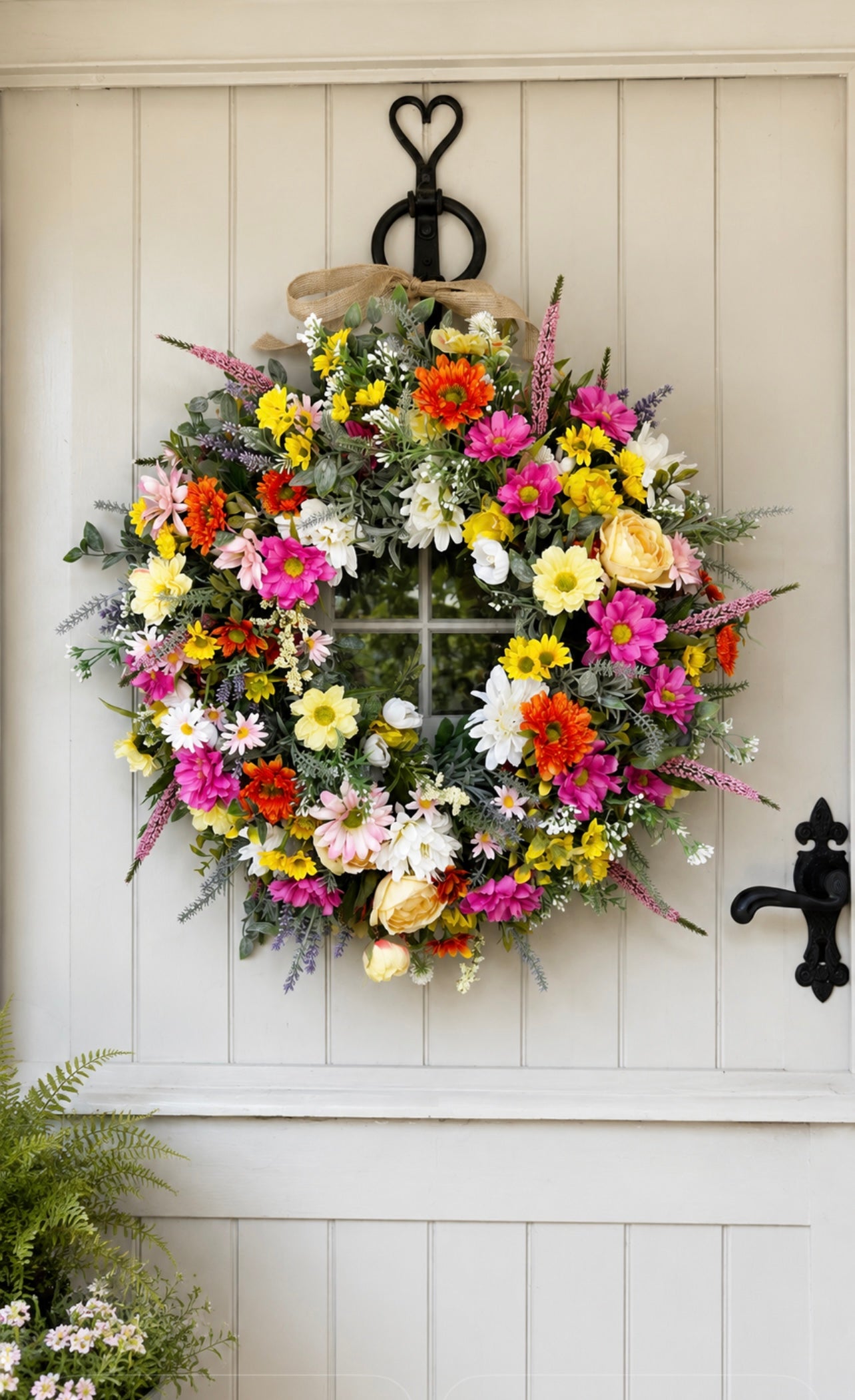 “HENLEY” faux wreath (FREE P&P)