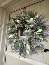 Load image into Gallery viewer, “ELLA” Spring summer faux wreath (FREE P&amp;P
