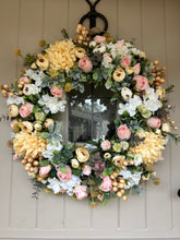 Load image into Gallery viewer, “GRETA” spring/ summer wreath (FREE P&amp;P)
