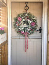 Load image into Gallery viewer, “HARMONY” winter and Christmas wreath (FREE P&amp;P)
