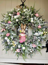 Load image into Gallery viewer, “BUNNY” limited addition wreath ready late feb (free P&amp;P)
