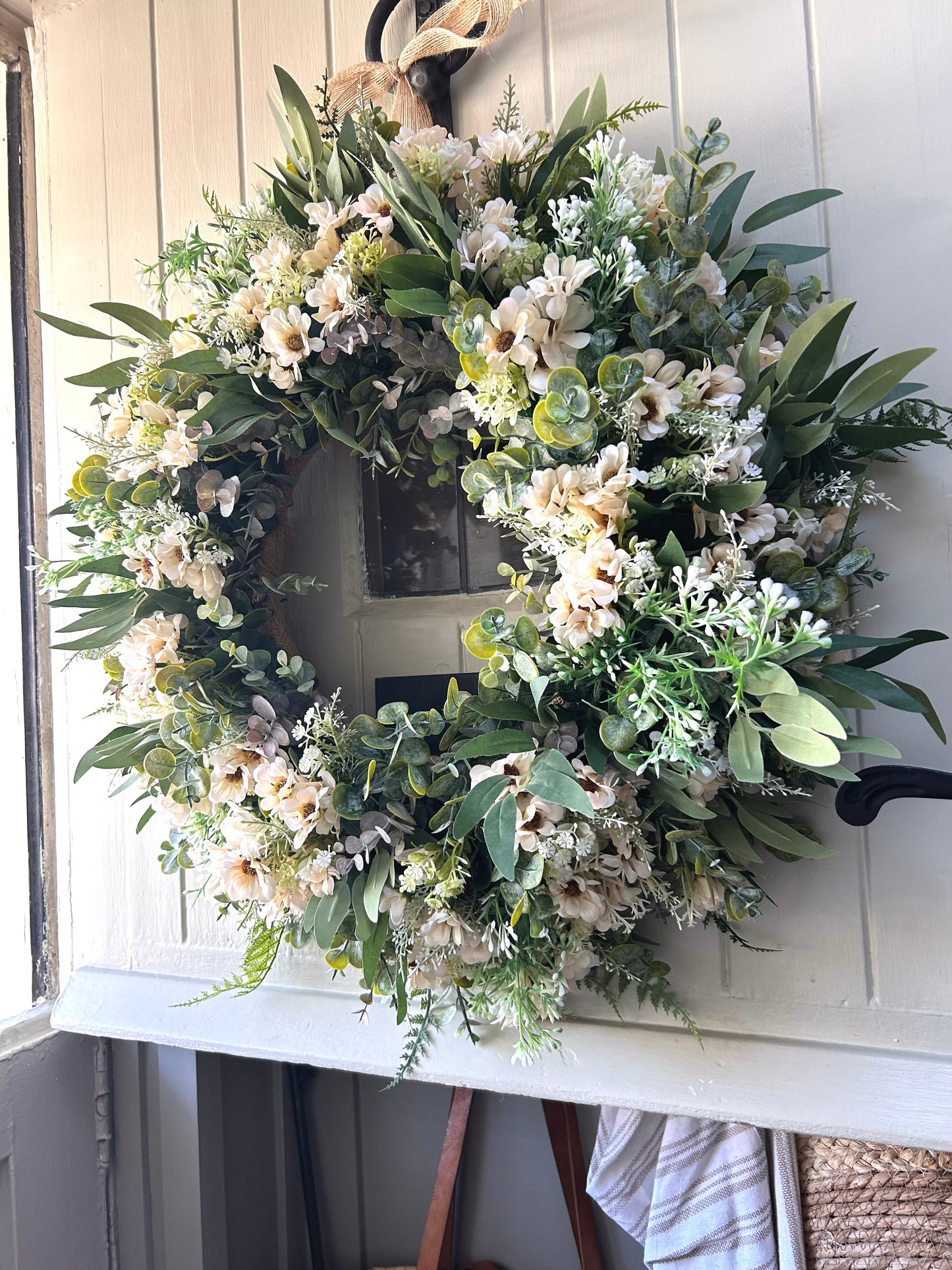 “SIENNA” country faux wreath (FREE P&P)