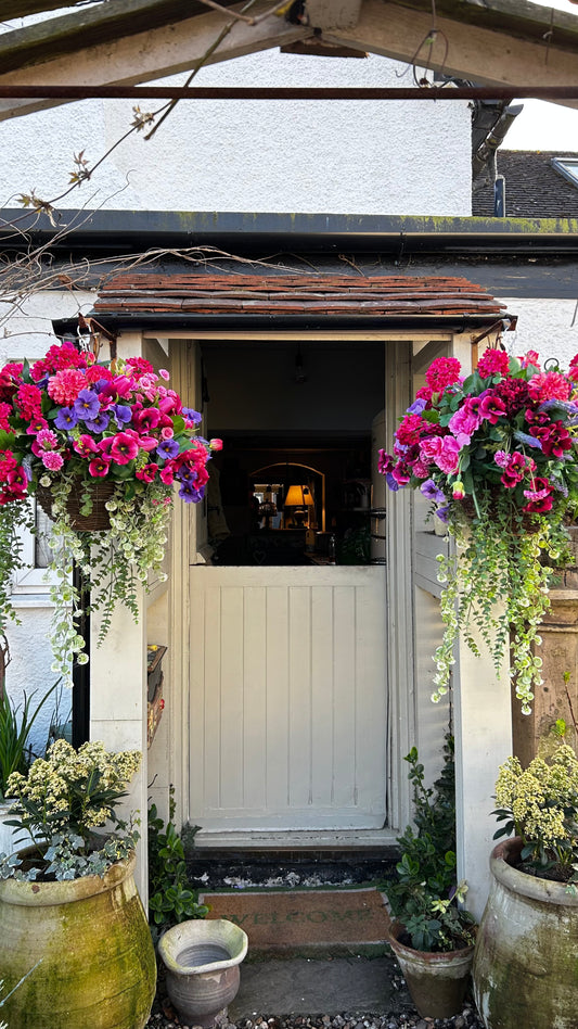 “ESTHER” Luxury artificial hanging basket (FREE P&P)