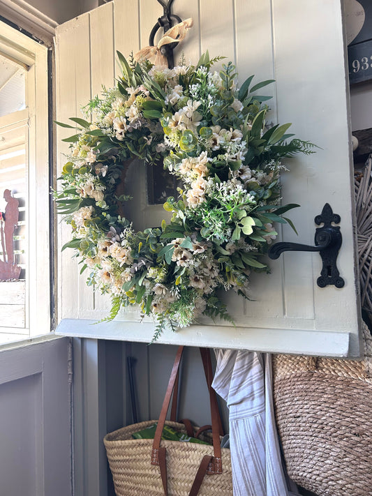 “SIENNA” country faux wreath (FREE P&P)