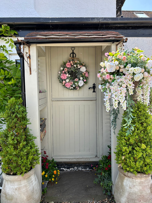“LEAH” faux wreath (FREE P&P)