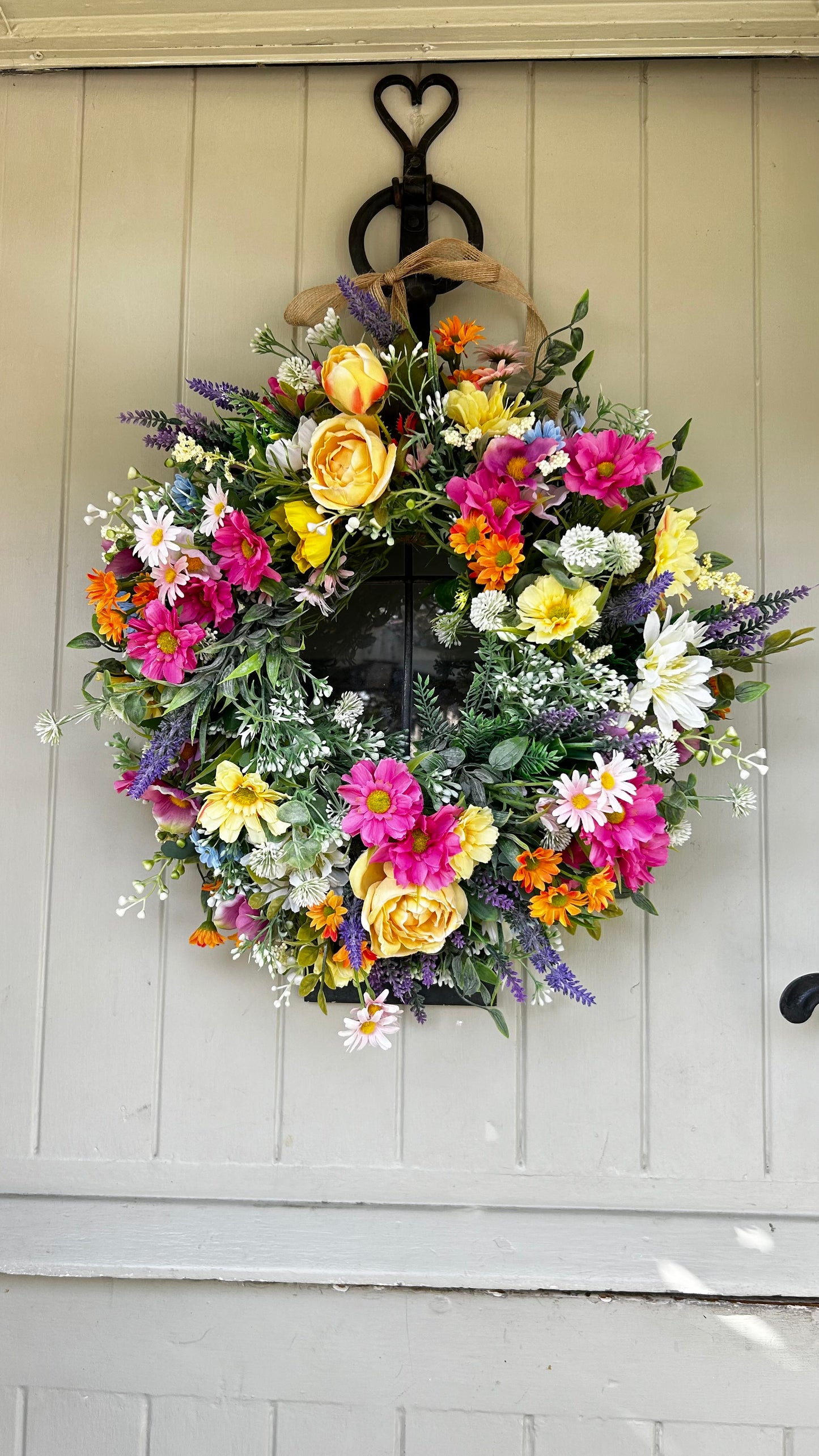Summer artificial wreath (FREE P&P) (Copy)
