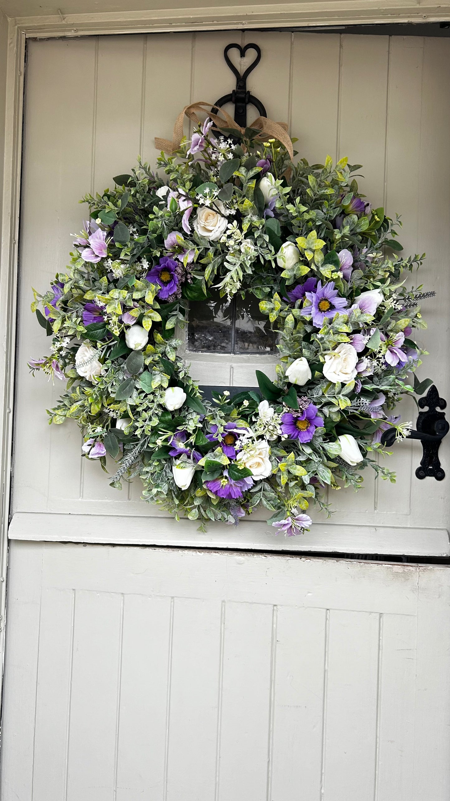 “LAUREN”  artificial wreath (FREE P&P